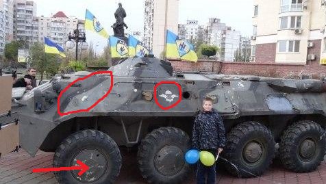 Какую технику "Азов" притащил под видом трофейной в Киев? Какую технику "Азов" притащил под видом трофейной в Киев?