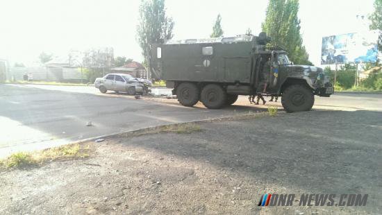 Очередная авария при участии гражданских и ВСУ Очередная авария при участии гражданских и ВСУ