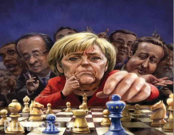Немецкие сторонники мира потребовали от Меркель остановить подготовку войны с Россией