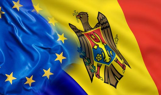 Символика Молдовы и Евросоюза