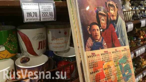 В посольстве США возмутились продажей в Казани разделочных досок с «Обамой — обезьяной» (ФОТО)