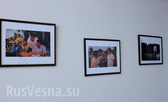 Саакашвили обустроил стену имени себя в Одесской ОГА (ФОТО) | Русская весна