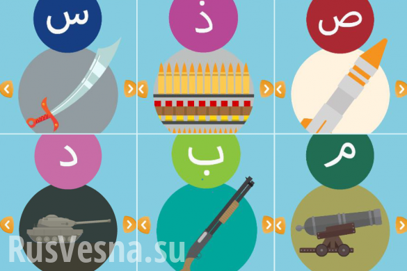 Террористы ИГИЛ выпустили детское приложение-азбуку для смартфонов (ФОТО)