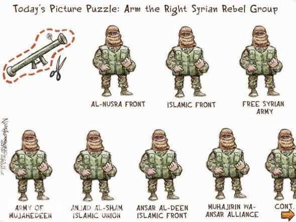 Зачем американцы продолжают вооружать сирийских боевиков (ФОТО, ВИДЕО)