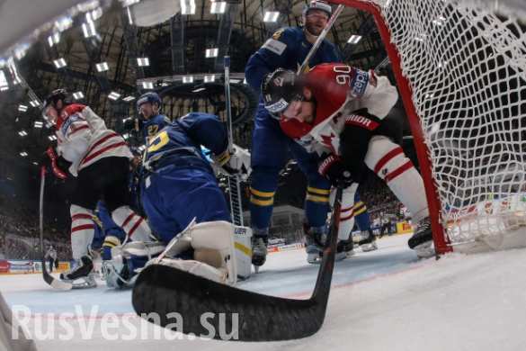 МОЛНИЯ: Канада победила США в 1/2 финала ЧМ по хоккею
