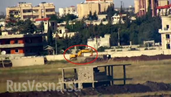 Охота на экскаватор: «большой успех» ракетной атаки боевиков (ФОТО, ВИДЕО) | Русская весна