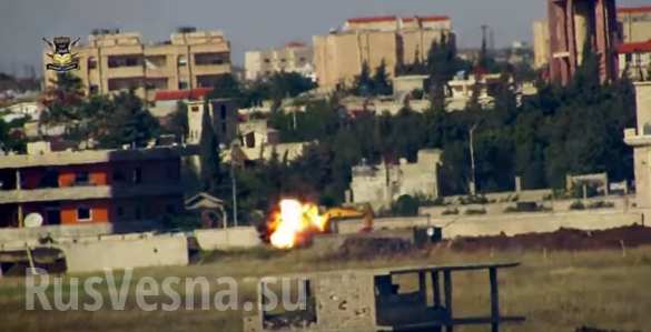 Охота на экскаватор: «большой успех» ракетной атаки боевиков (ФОТО, ВИДЕО) | Русская весна