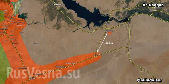 «На Ракку!»: 220 ударов ВКС России, уничтожены 450 боевиков, танки, БМП и «Грады», взяты новые рубежи — подробности (ФОТО, ВИДЕО, КАРТА) | Русская весна