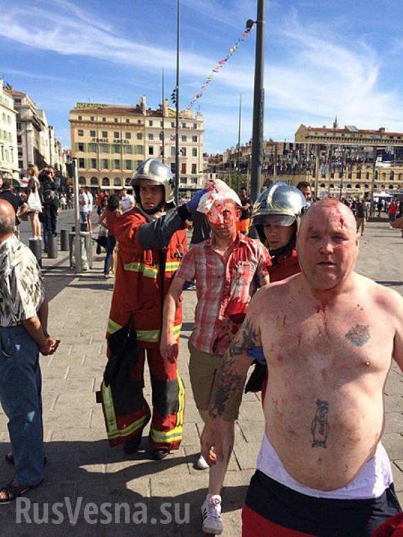 Побоище в Марселе: в поножовщине с русскими и французами пострадали десятки английских фанатов ( ФОТО, ВИДЕО18 ) | Русская весна