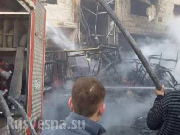 ВАЖНО: на окраине Дамаска произошел двойной теракт, — источник ( ФОТО) | Русская весна