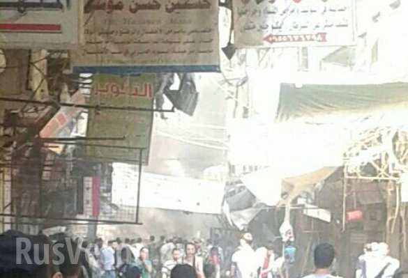 ВАЖНО: на окраине Дамаска произошел двойной теракт, — источник ( ФОТО) | Русская весна