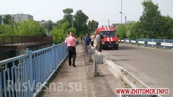 Снаряд с житомирского полигона попал в мост (ФОТО) | Русская весна