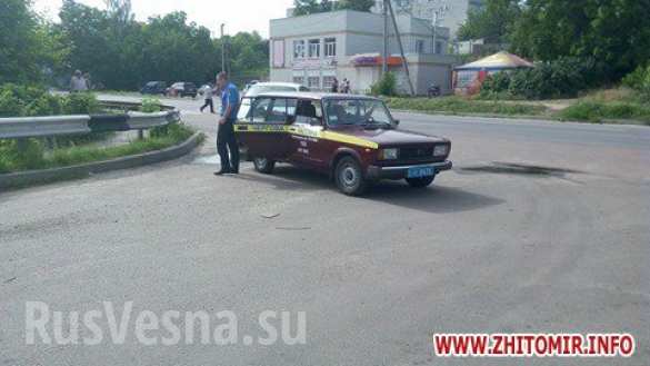 Снаряд с житомирского полигона попал в мост (ФОТО) | Русская весна