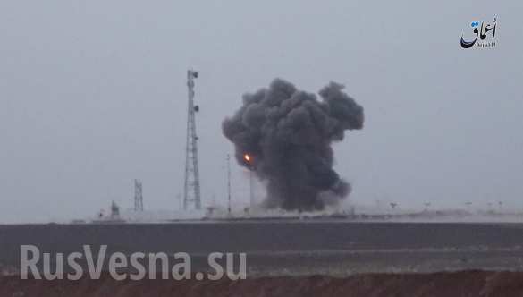 ИГИЛ публикует кадры: смертник атакует американо-иорданскую военную базу (ФОТО, ВИДЕО) | Русская весна