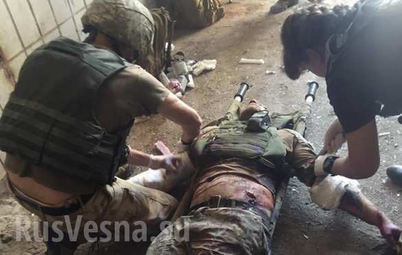 Запрещенные пресс-службой «АТО» кадры боев под Авдеевкой (ВИДЕО) | Русская весна