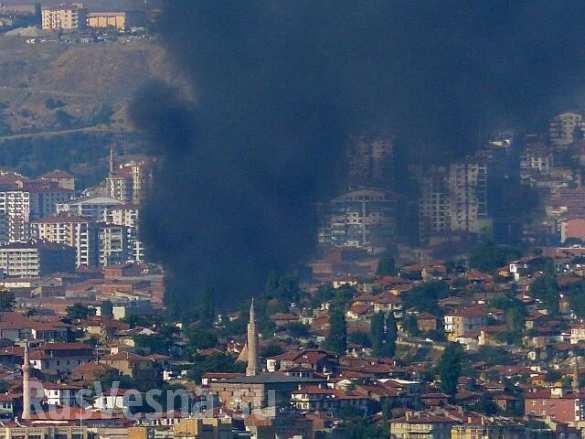 МОЛНИЯ: В Турецкой столице произошел большой взрыв ( ФОТО, ВИДЕО) | Русская весна