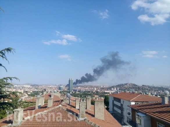МОЛНИЯ: В Турецкой столице произошел большой взрыв ( ФОТО, ВИДЕО) | Русская весна