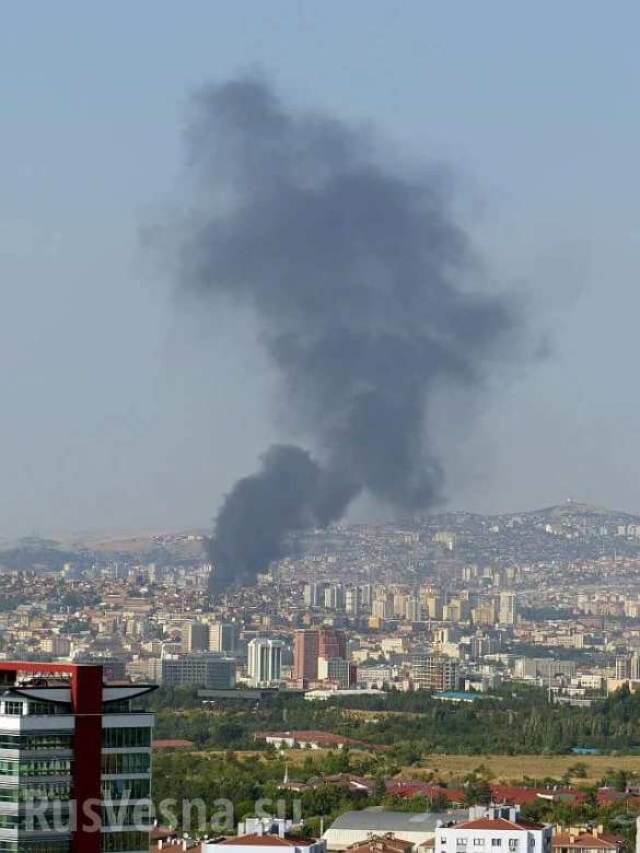 МОЛНИЯ: В Турецкой столице произошел большой взрыв ( ФОТО, ВИДЕО) | Русская весна