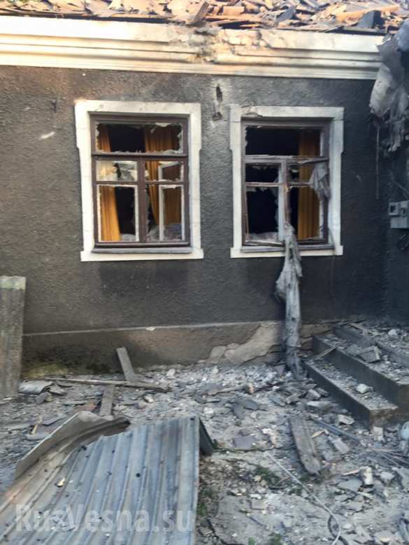 МОЛНИЯ: ВСУ начали массированный обстрел Донецка из артиллерии ( ФОТО) | Русская весна