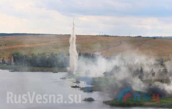 В ЛНР прошли масштабные военные учения (ФОТО) | Русская весна
