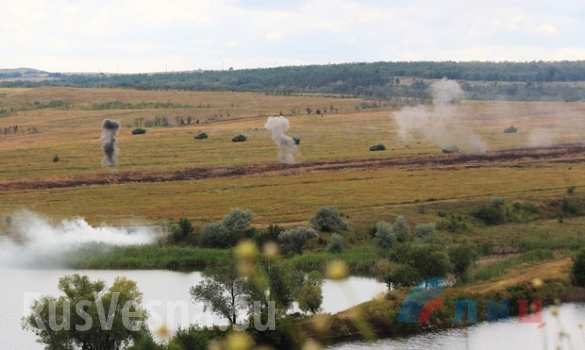 В ЛНР прошли масштабные военные учения (ФОТО) | Русская весна