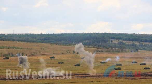 В ЛНР прошли масштабные военные учения (ФОТО) | Русская весна