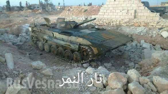 Котел в Алеппо: «Тигры» принимают удар на себя, вместе с ВКС РФ останавливают наступление и уничтожают отряды врага (ФОТО, ВИДЕО) | Русская весна