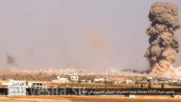 Котел в Алеппо: «Тигры» принимают удар на себя, вместе с ВКС РФ останавливают наступление и уничтожают отряды врага (ФОТО, ВИДЕО) | Русская весна