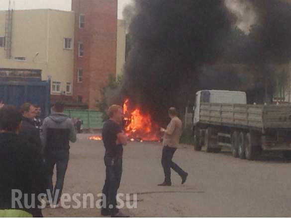 СРОЧНО: В Петербурге взорвался автобус (ФОТО, ВИДЕО) | Русская весна