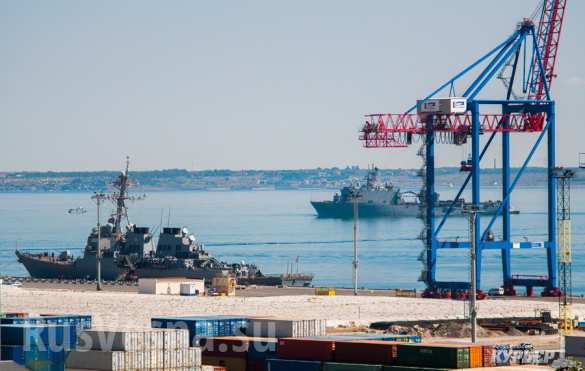 В Одессу зашли боевые корабли ВМС США (ФОТОЛЕНТА) | Русская весна