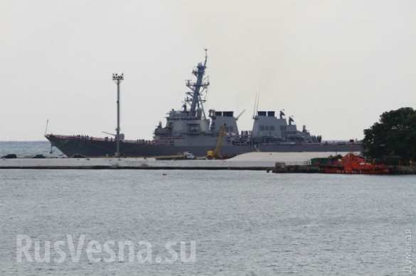 В Одессу зашли боевые корабли ВМС США (ФОТОЛЕНТА) | Русская весна