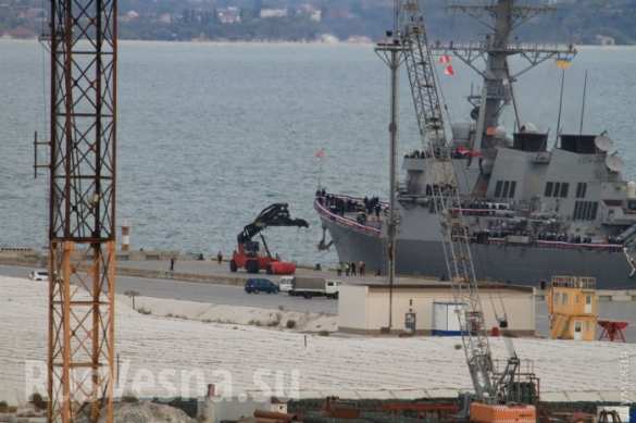 В Одессу зашли боевые корабли ВМС США (ФОТОЛЕНТА) | Русская весна