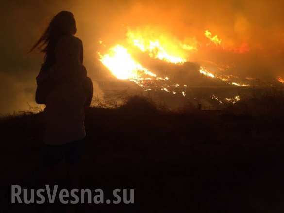 Масштабный пожар у базы НАТО в турецком Измире, — СМИ (ФОТО, ВИДЕО) | Русская весна