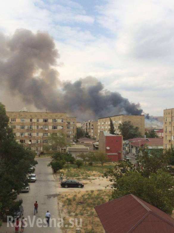 В Азербайджане на оружейном заводе произошел мощный взрыв (ФОТО, ВИДЕО) | Русская весна