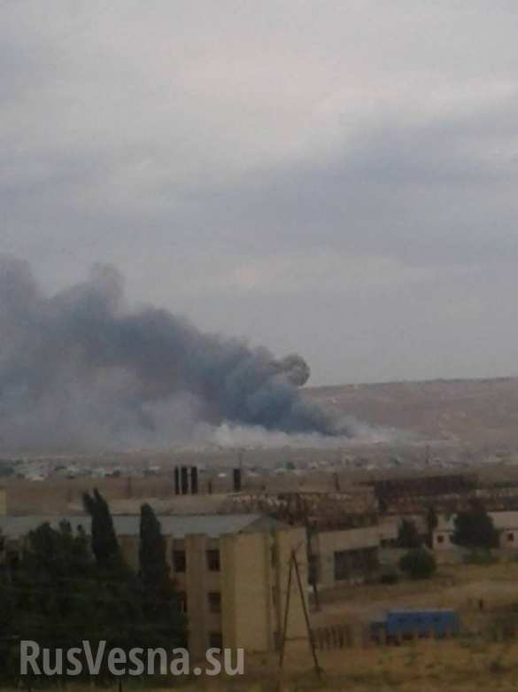 В Азербайджане на оружейном заводе произошел мощный взрыв (ФОТО, ВИДЕО) | Русская весна