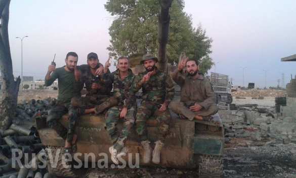 СРОЧНО: Котел в Алеппо полностью замкнут, курды ударили навстречу «Тиграм», взорван склад оружия террористов (ФОТО, КАРТА) | Русская весна