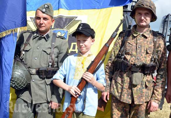 На Львовщине торжественно перезахоронили эсесовцев (ФОТО, ВИДЕО) | Русская весна