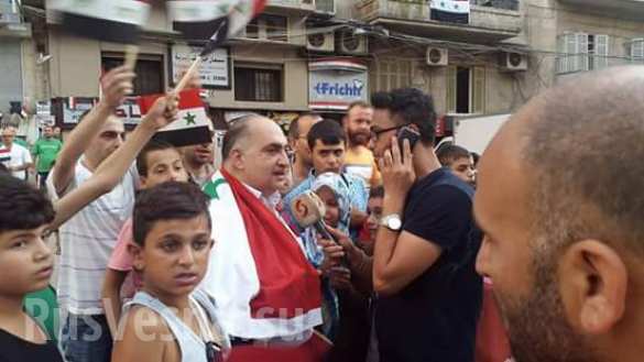 Тысячи жителей Алеппо вышли на улицы, радуясь освобождению Армией Сирии района Бани Зейд (ФОТО, ВИДЕО) | Русская весна