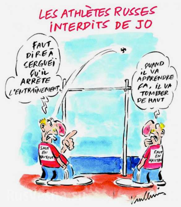 «Шарли Эбдо» выпустил карикатуру на российских спортсменов (ФОТО) | Русская весна