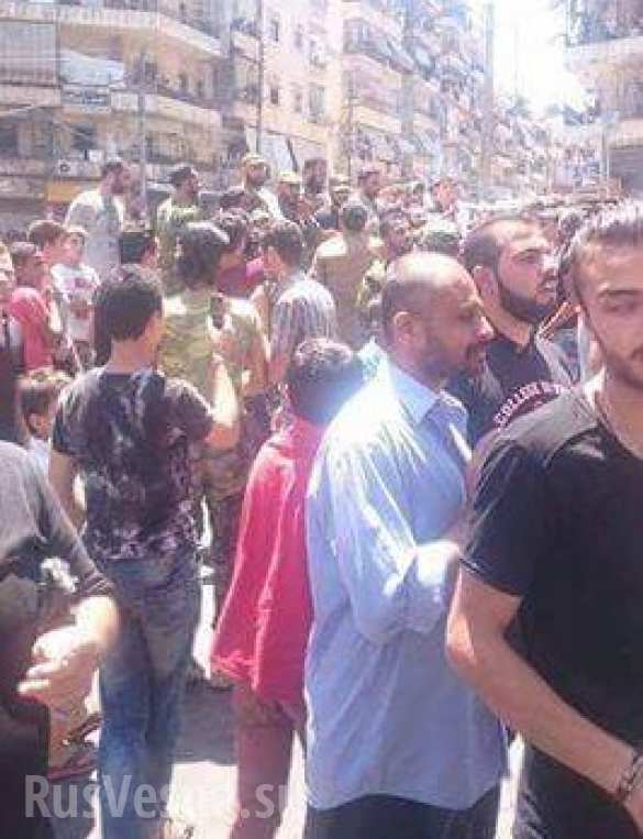 Thousands of Aleppo residents came out to the streets greeting Bani-Zaid liberation by SAA (PHOTOS, VIDEO) |  
