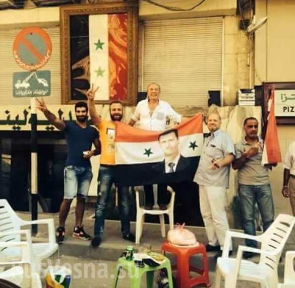 Thousands of Aleppo residents came out to the streets greeting Bani-Zaid liberation by SAA (PHOTOS, VIDEO) |  