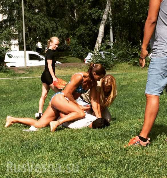 В Швеции полицейская в бикини задержала карманника (ФОТО) | Русская весна