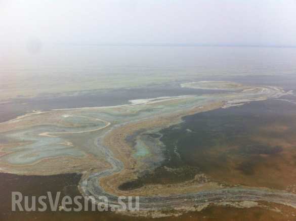 На Байкале обнаружено огромное пятно неизвестного происхождения (ФОТО) | Русская весна