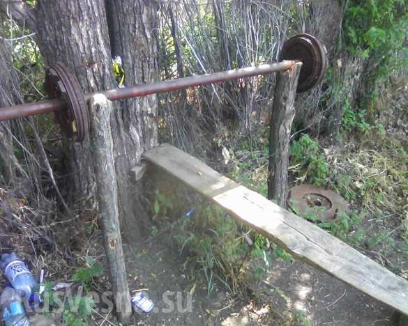 Какое «АТО», такие и «спортзалы» — ВСУ опубликовали фотографии спортивного инвентаря оккупационного корпуса (ФОТО) | Русская весна