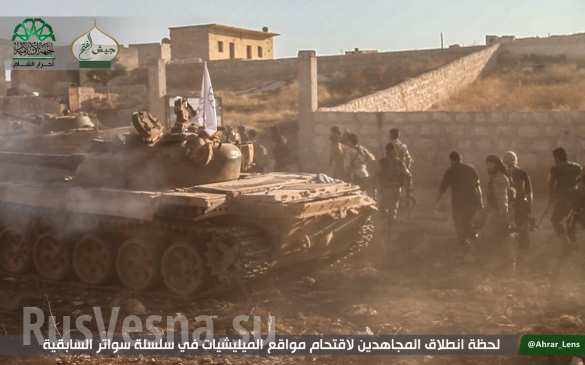 «Майдан» в Алеппо: боевики жгут шины, чтобы спрятаться от российской авиации (ФОТО, ВИДЕО) | Русская весна