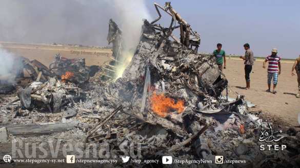 ВАЖНО: Первые фото с места крушения российского вертолета Ми-8 (ФОТО 18 ) | Русская весна