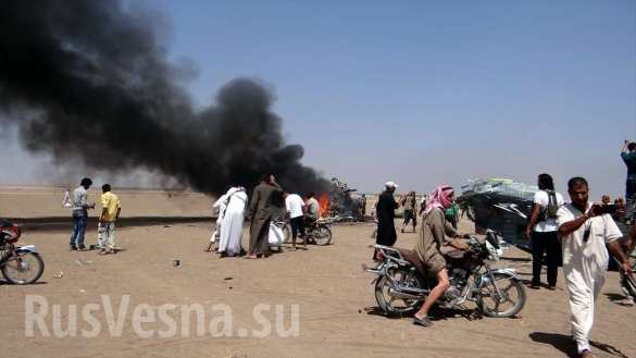 ВАЖНО: Первые фото с места крушения российского вертолета Ми-8 (ФОТО 18 ) | Русская весна