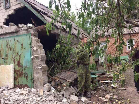 ВАЖНО: киевские каратели обстреляли Горловку из «Градов» (ФОТО) | Русская весна