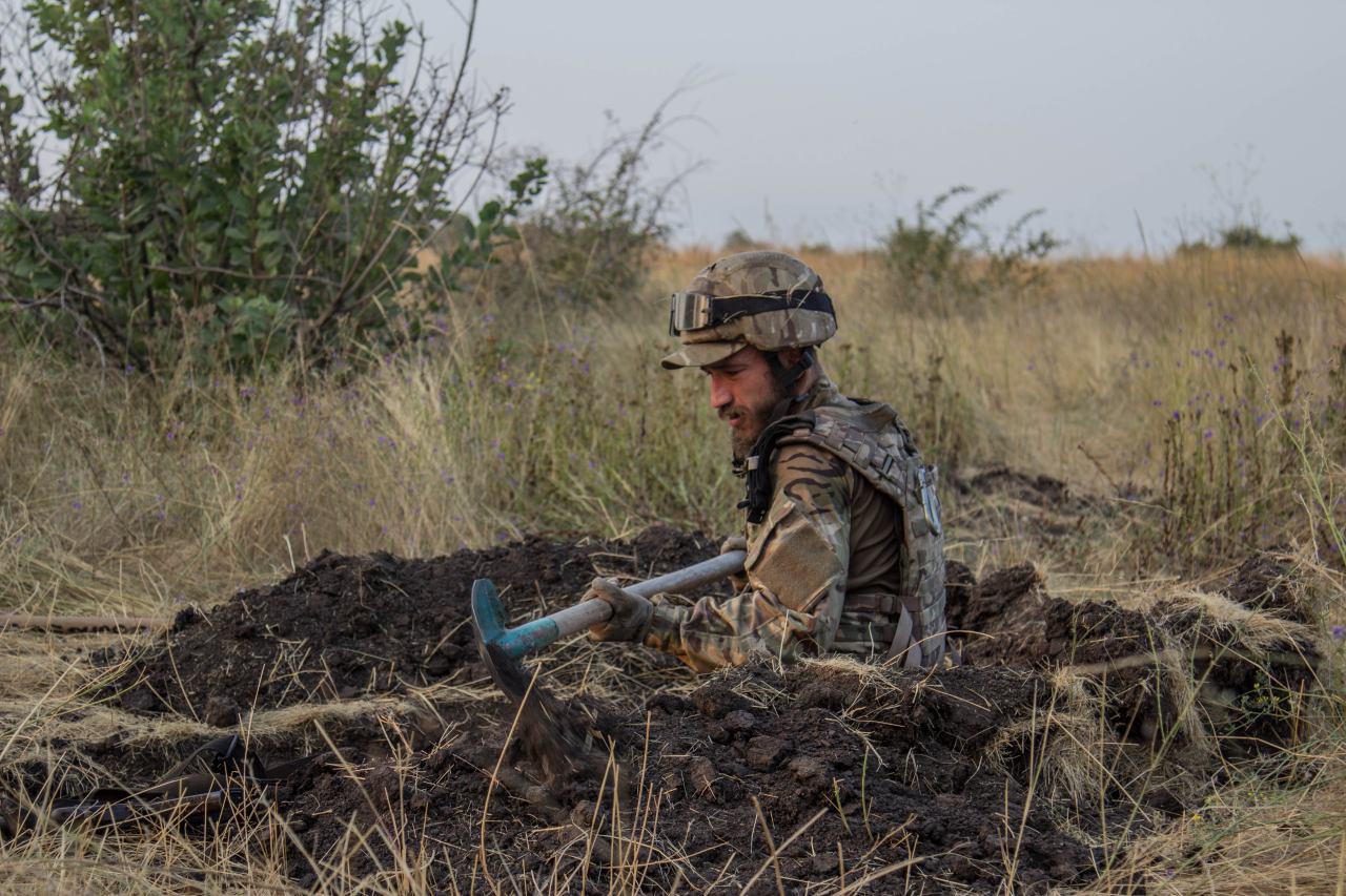 Террористическое бандформирование «Азов» продолжает подготовку к наступлению на ДНР