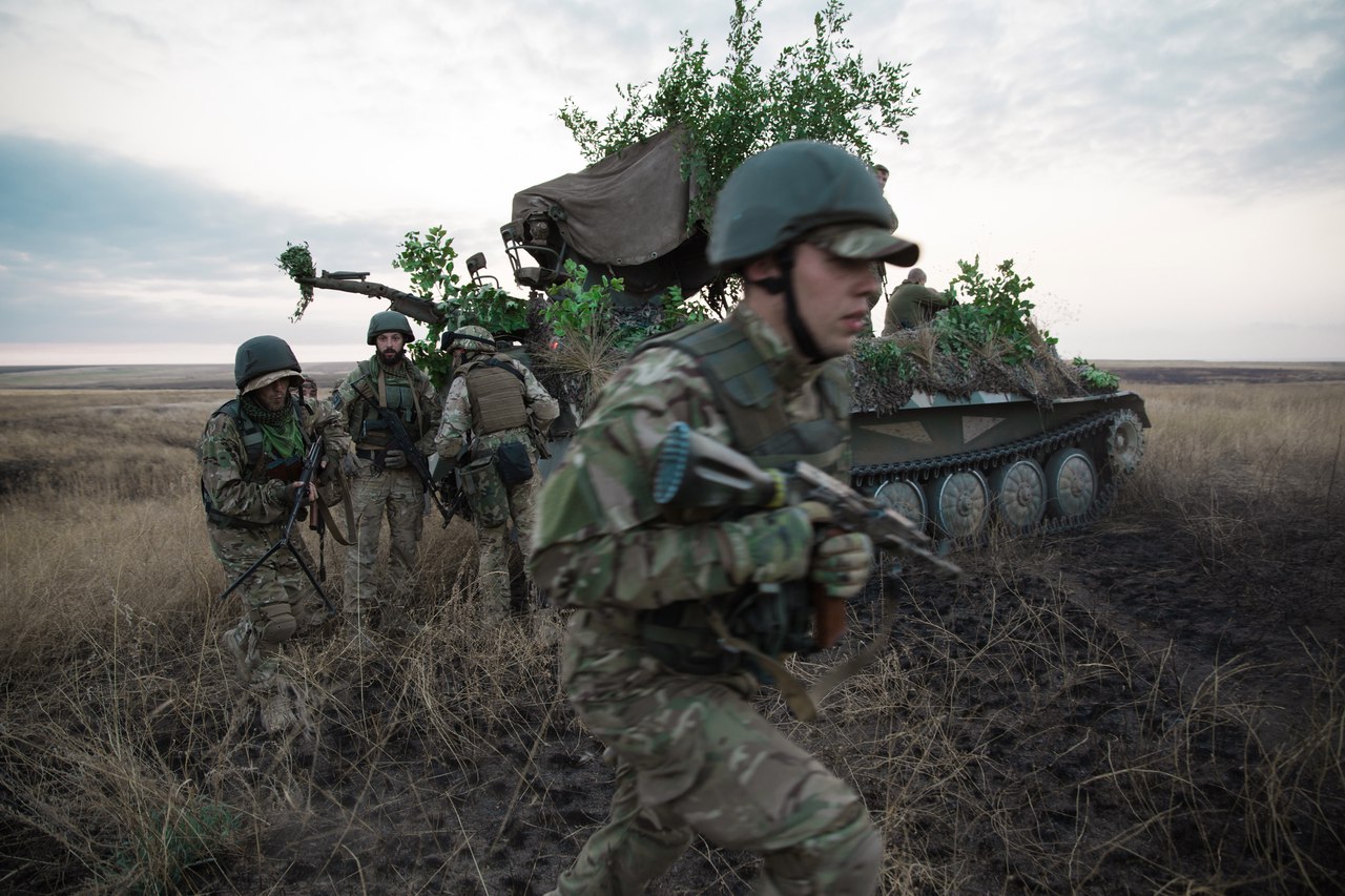 Террористическое бандформирование «Азов» продолжает подготовку к наступлению на ДНР
